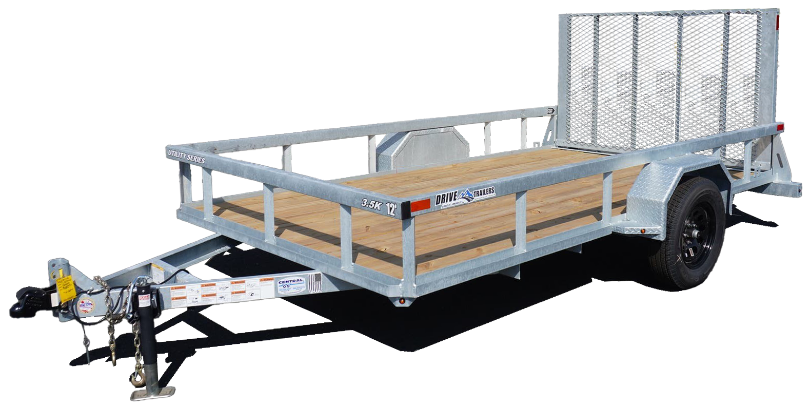 Single Axle Utility Series - Drive Trailers